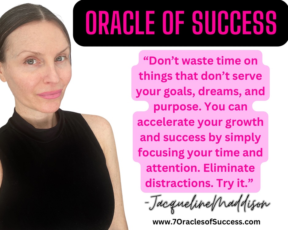 Jacqueline Maddison Oracle of Success