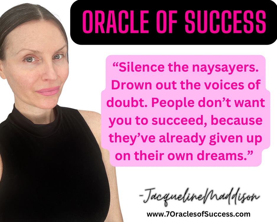 Jacqueline Maddison Oracle of Success
